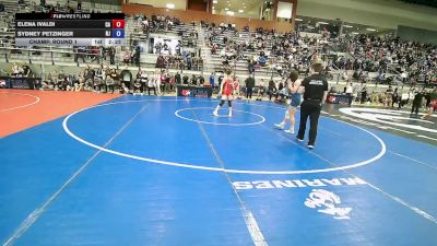 U23 Women - 53F Champ. Round 1 - Elena Ivaldi, CA vs Sydney Petzinger, NJ