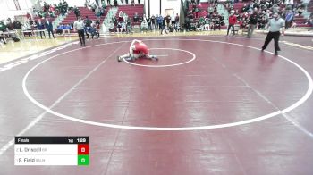 175 lbs Final - Luke Driscoll, Bridgewater-Raynham vs Shane Field, Salem