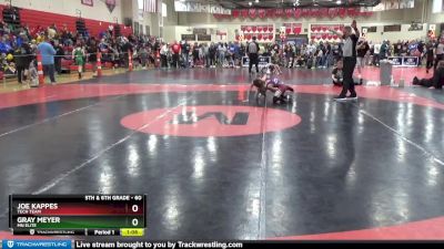 60 lbs Semifinal - Gray Meyer, MN Elite vs Joe Kappes, Tech Team