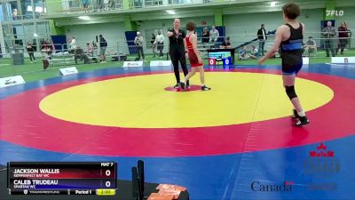 48kg Round 3 - Jackson Wallis, Kempenfelt Bay WC vs Caleb Trudeau, Spartan WC