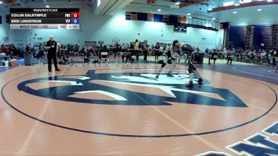 132 lbs Cons. Round 2 - Erik Lindstrom, Virginia Team Predator vs Collin Dalrymple, Forest Wrestling Club