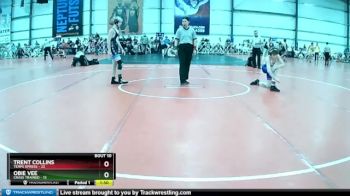 110 lbs Rd# 6- 9:00am Saturday Final Pool - Obie Vee, Crass Trained vs Trent Collins, Terps Xpress