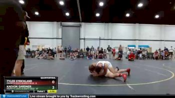 195 lbs Quarterfinals (8 Team) - Tyler Strickland, Palmetto State Academy Blue vs Kaevon Gardner, Palmetto State Academy Gold