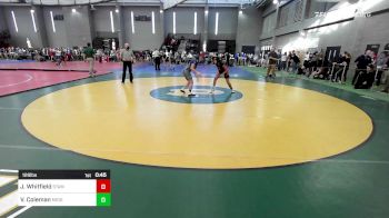 126 lbs Consi Of 8 #2 - Jasmine Whitfield, Stamford vs Victoria Coleman, Middletown