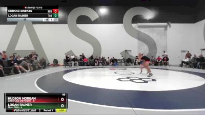 85 lbs Quarterfinals (8 Team) - Logan Rajner, Team Ohio vs Hudson Morgan, Wrestling University