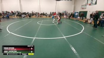 132 lbs Quarterfinal - Noah Irvine, Lander USA Wrestling vs Grey Hamilton, Evanston Elite Wrestling Club
