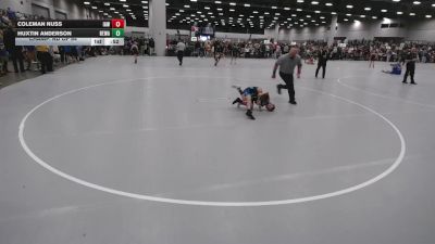 59 lbs Champ. Rd Of 64 - Coleman Nuss, Immortal Athletics WC vs Huxtin Anderson, Berge Elite Wrestling Academy