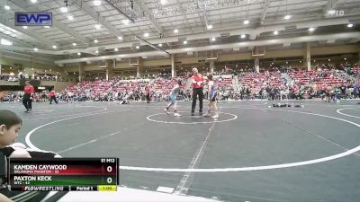 95-100 lbs Semifinal - Kamden Caywood, Oklahoma Phantom vs Paxton Keck, WTC