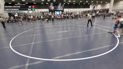 113 lbs Cons. Sub-rd Of 64 - Maxwell Baccam, Ubasa Wrestling Academy vs Liam Fitzgibbon, Big Game Wrestling Club