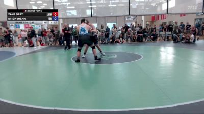 285 lbs Round 1 - Mitch Jucha, Idaho vs Zane Gray, Lakeland High School Wrestling