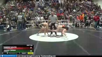 160 lbs Semifinal - Kaeden Wilcox, Natrona County vs Hazen Camino, Buffalo