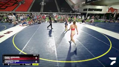 135 lbs Round 4 (16 Team) - PAIGE Gershmel, Montana vs MEREDITH NASH, NEVADA GRECO