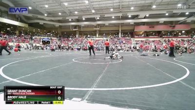 52 lbs Cons. Round 4 - Brody Hale, WTC vs Grant Duncan, WR - Topeka Blue Thunder