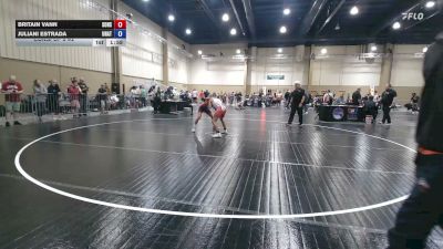 110 lbs Consi Of 8 #2 - Britain Vann, Sons Of Thunder, FL vs Juliani Estrada, Unattached