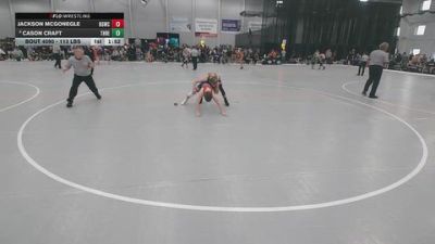 113 lbs Champ. Rd Of 16 - Jackson McGonegle, Big Game Wrestling Club vs Cason Craft, Threestyle