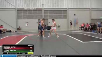 145 lbs Placement Matches (8 Team) - Carson Smith, Tennessee vs Logan Hancey, Utah