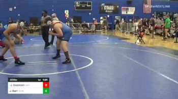 220 lbs Quarterfinal - Joseph Swanson, Cary vs Jacob Barr, Team Vision Quest