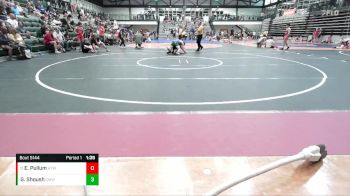 137-153 lbs Cons. Round 3 - Ethan Pullum, Herrin Tigers WC vs Gavin Shoush, CMWC