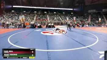 4A-113 lbs Cons. Semi - Isael Beal, Central vs River Osborne, Sheridan