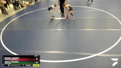 92 lbs Cons. Round 3 - Drake Andrist, Kasson-Mantorville vs Reeve Franko, Owatonna