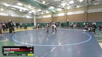 126 lbs Quarterfinal - Hunter Besneatte, Chaparral vs Evan Flores, Los Osos