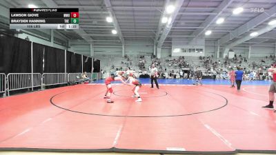 106 lbs Rr Rnd 1 - Lawson Giove, MetroWest United Red vs Brayden Hanning, The Shop 814