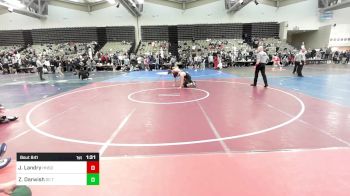 184-H lbs Round Of 16 - Joel Landry, Honesdale vs Zakaria Darwish, DC Trained