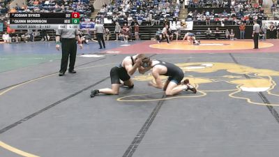 3 - 157 lbs Semifinal - Quinn Morrison, New Kent vs Josiah Sykes, Skyline