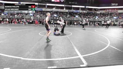 108 lbs Consi Of 8 #1 - Barron Phillips, Fusion Wrestling Academy vs Sylas Weichert, East Kansas Eagles