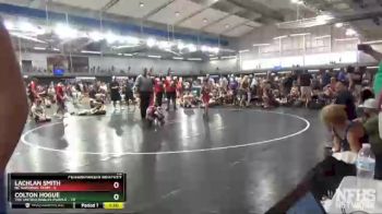 75 lbs Semis & 1st Wb (8 Team) - Lachlan Smith, NC National Team vs Colton Hogue, The Untouchables Purple