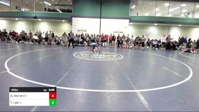 80 lbs Consi Of 16 #2 - Allan Herrera, FL vs Trey Lee, VA