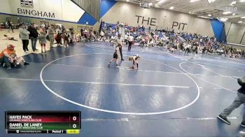 69 lbs Cons. Round 1 - Hayes Pack, Cougars Wrestling Club vs Daniel De Laney, Stallions Wrestling Club