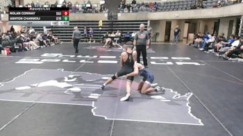 127 lbs Round 1 (6 Team) - Ashton Charmoli, Saint Francis, MN vs Nolan Conway, Caledonia, MN