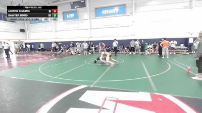 C-114 lbs Consi Of 8 #1 - Jaxton Kimling, MI vs Sawyer Bond, WV