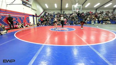 138 lbs Semifinal - Ki`Morah Cathey, Tulsa Union Girls vs Abbie Glover, Sallisaw Lady Black Diamonds
