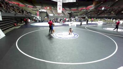 135 lbs Quarters - AlexAndrea Corona vs Madison Cook, Justin Garza High School Wrestling