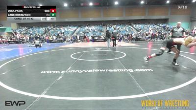 125 lbs Consi Of 32 #2 - James George, Lovelock Mustangs vs Quintino Hernandez, Zillah