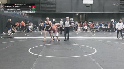 184 lbs Champ. Round 2 - Damarcus Powe, Pratt Community College vs Logan Davidson, Friends University