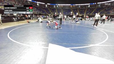 60 lbs Round Of 16 - Jacobi Burkett, Claysburg-Kimmel vs Liam Carl, Elizabethtown