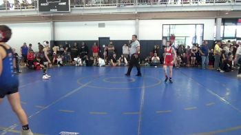 80 lbs Semifinal - Eli Flowers, The Wrestling Center vs Cooper Mcarthur, Teknique Wrestling