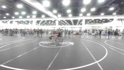 86 lbs Quarterfinal - John Dennis Saxon, Legends Of Gold LV vs Lucca Martinez, Total Kaos