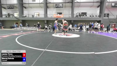285 lbs 1st Place Match - Jamier Perry, Punisher Wrestling Company vs Manraj Sahota, Canada