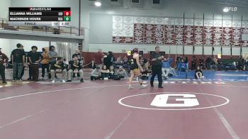 145 lbs Final - Ellianna Williams, Ludlow vs Mackenzie House, Bristol County/Dighton Rehoboth