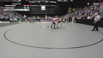 175 lbs Cons. Round 2 - Gavin Saner, Valley Center vs Adrian Burney, Topeka-Highland Park HS