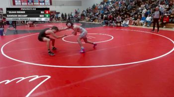 145 lbs Cons. Round 5 - Elijah Rieser, New Ulm Area vs Dawson DeCamp, Marshall