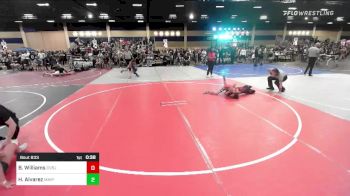 102 lbs Consi Of 16 #2 - Bryce Williams, Cvbjj vs Hawk Alvarez, Mayfair Wrestling