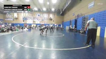235lbs Cons. Semi - Harleigh Cubbage-Thorp, Hermiston (Girls) vs Lamia`Sky Misher, Federal Way (Girls)