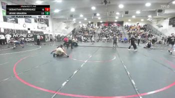 138 lbs 1st Place Match - Jesse Grajeda, St. John Bosco vs Sebastian Rodriguez, Palm Desert
