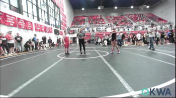 110 lbs Rr Rnd 1 - Kaydence Andes, Weatherford Youth Wrestling vs Liam Spencer, Ponca City Wildcat Wrestling