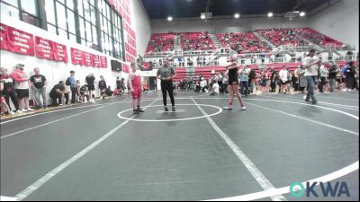 110 lbs Rr Rnd 1 - Kaydence Andes, Weatherford Youth Wrestling vs Liam Spencer, Ponca City Wildcat Wrestling